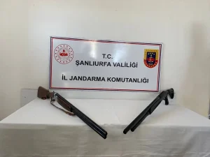 Şanlıurfa’da Silah Kaçakçılığı Operasyonu