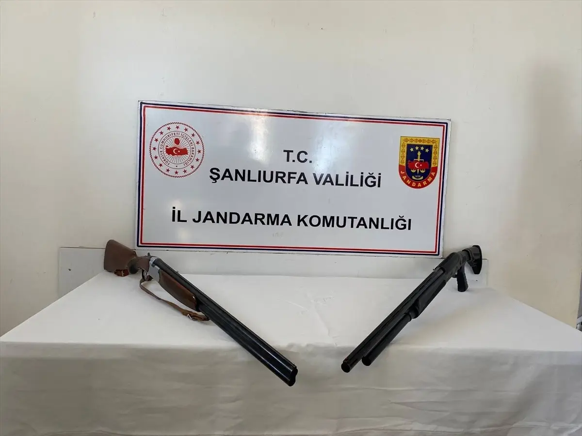 Şanlıurfa’da Silah Kaçakçılığı Operasyonu