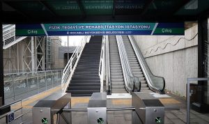 Şehir Hastanesi’nde yürüyen merdiven bakıma giriyor