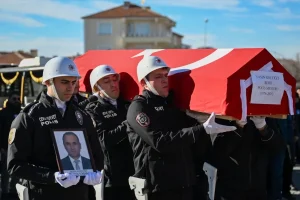 Şehit Polis Memuru Yasin Koçyiğit, Ankara’da son yolculuğuna uğurlandı