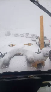 Siirt’te Kar Yağışı Mahsur Kaldı