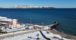 Sinop kar yağışıyla beyaza büründü: Kentten kartpostallık manzaralar