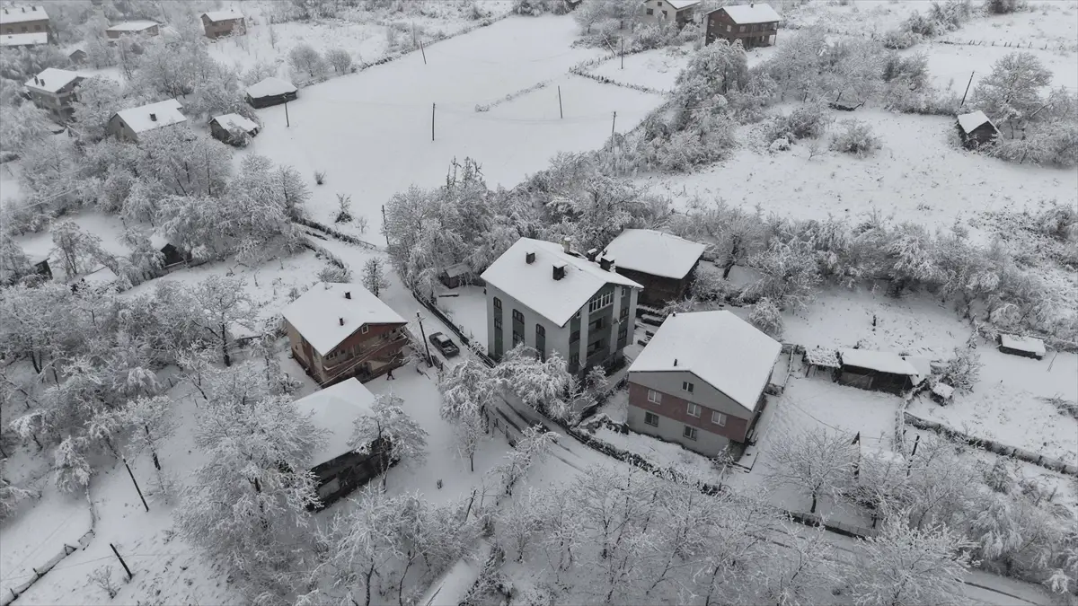 Sinop ve Tokat’ta 59 Yerleşim Yeri Karla Kapandı