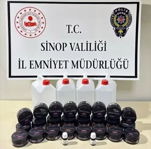 Sinop’ta Kaçak İçki ve Tütün Operasyonu