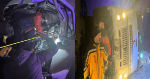 Sivas’ta 4 araç zincirleme kazaya karıştı: 8 yaralı