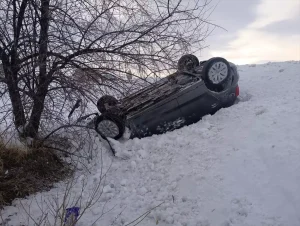 Sivas’ta Buzlanma Kazaları: 3 Yaralı