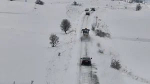 Sivas’ta Hasta İçin Yol Açıldı