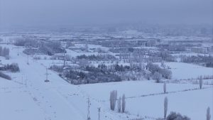 Sivas’ta termometreler eksi 22 dereceyi gösterdi: Şehirde hayat dondu