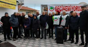 Soma’da emeklilerden maaş isyanı