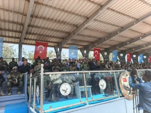 Somali Türk Görev Kuvveti Komutanlığında 20. Kartal Taburu mezuniyet töreni düzenlendi