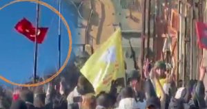 Son dakika: Nusaybin sınırında provokasyon! Türk bayrağını indirdiler