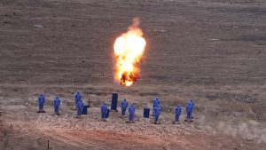STM’nin sürü İHA’ları gerçek mühimmatla hedefi vurdu