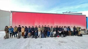 Suşehri’nde Düzensiz Göçmen Operasyonu