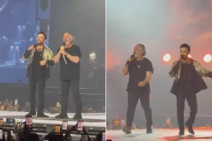 Tarkan konserinde Cem Yılmaz sürprizi: Kuzu Kuzu’yu birlikte söylediler