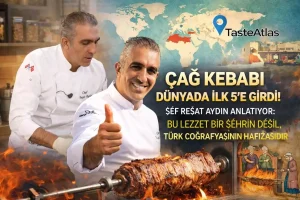 TasteAtlas’ta Dünyada İlk 5’e Giren Çağ Kebabı Konuşuluyor