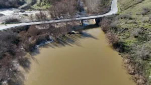 Teke Deresi Yağışlarla Canlandı