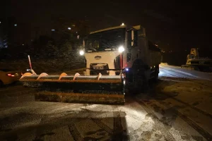 Tokat’ta Karla Mücadele Devam Ediyor