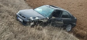 Tokat’ta Otomobil Kazası: 3 Yaralı