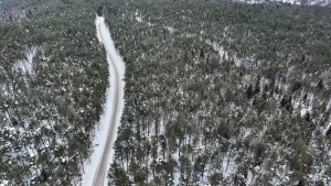 Topuk Yaylası Buzla Kaplandı