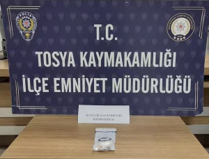 Tosya’da Uyuşturucu Operasyonu: Bir Tutuklama