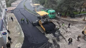 Trabzon’da Cadde Yenileme Çalışmaları Devam Ediyor