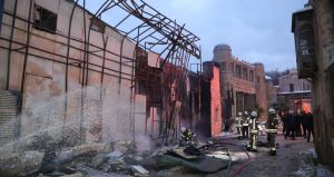 TRT’nin film platosu cayır cayır yandı!