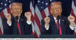 Trump’ın tuhaf hareketleri sosyal medyada gündem oldu