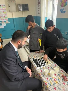 TÜGVA Hakkari Temsilciliğinden “Ortaokul Vakıf Okulu” programı uygulanan okullara ziyaret