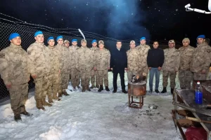 Tunceli Valisi Şehit Jandarma Er Özkan Özden Yaşam Alanlı Güvenlik Kulesi’ni Ziyaret Etti