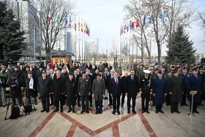 Türk Tugayı’nın Kore’de Kumyangjang-Ni Muharebesini kazanmasının 75’inci yılı dolayısıyla tören düzenlendi