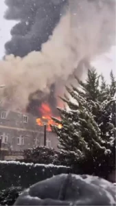 Tuzla’da Çakmak Fabrikasında Yangın