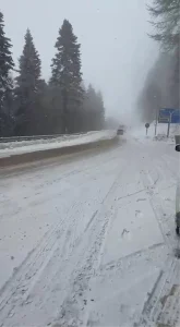 Uludağ’da Kar Kalınlığı 12 Santimetreye Ulaştı