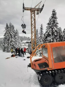 Uludağ’da Telesiyej Arızası: Mahsur Kalanlar Kurtarılıyor