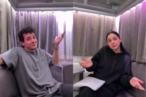 Ünlü çiftten ilk paylaşım akım videosuyla geldi