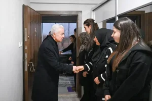 Vali Turan, Şehit Ailesine Ziyarette Bulundu