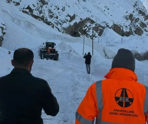 Van’da Çığ Düşmesi
