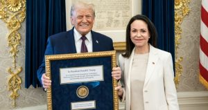 Venezuelalı muhalif lider Nobel Barış Ödülü’nü Trump’a verdi