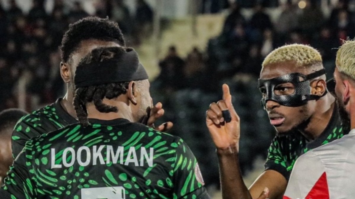 Victor Osimhen ile Ademola Lookman arasında gerginlik
