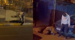 Video Pendik’te çekildi, kimse korkudan yanlarına yaklaşamadı