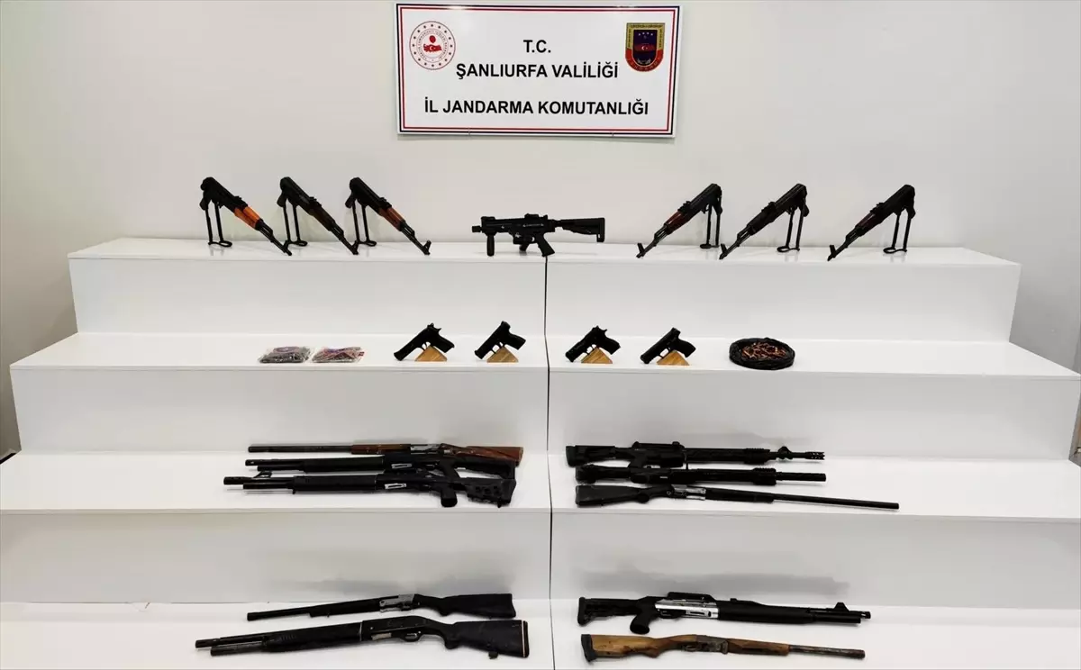 Viranşehir’de Silah Kaçakçılığı Operasyonu