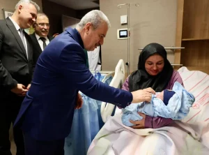 Yeni Yılın İlk Bebeği Alparslan Dünyaya Geldi