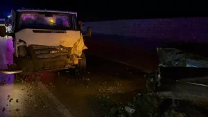 Yenişehir’de Kamyonet Kazası: 1 Yaralı
