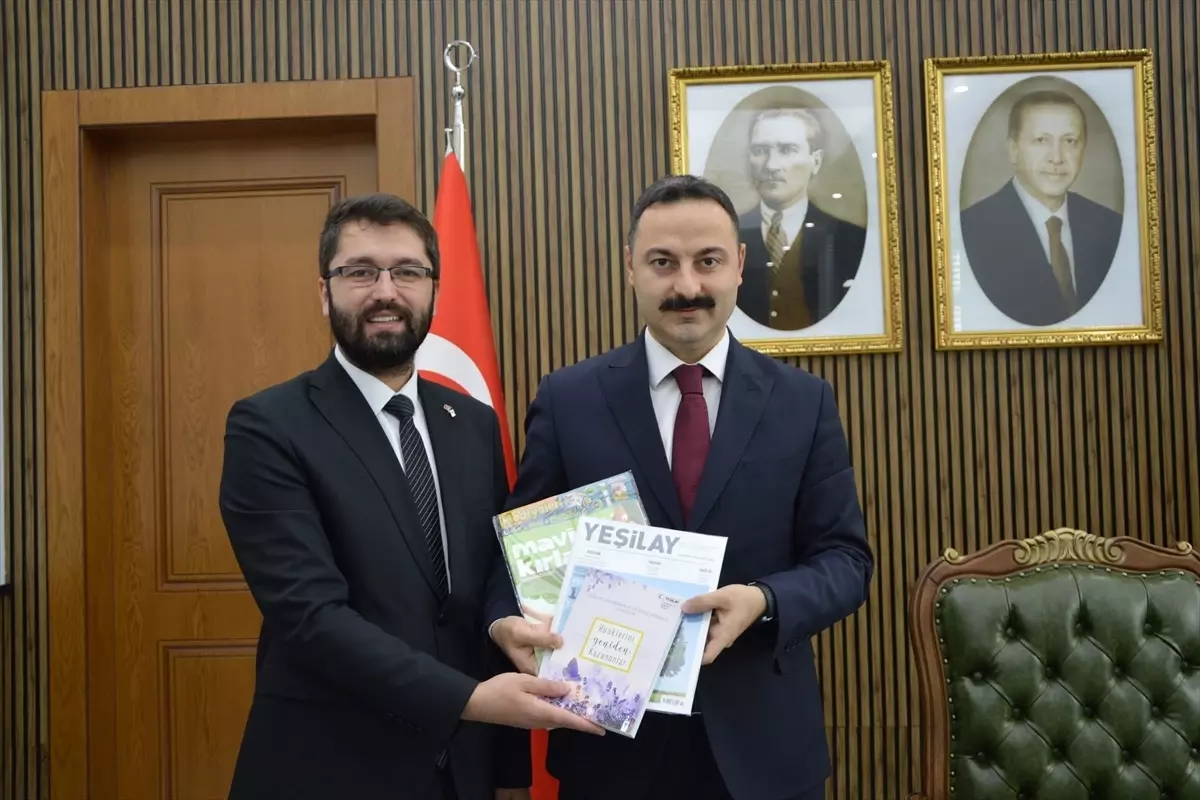 Yeşilay’dan Havza Kaymakamı’na Ziyaret