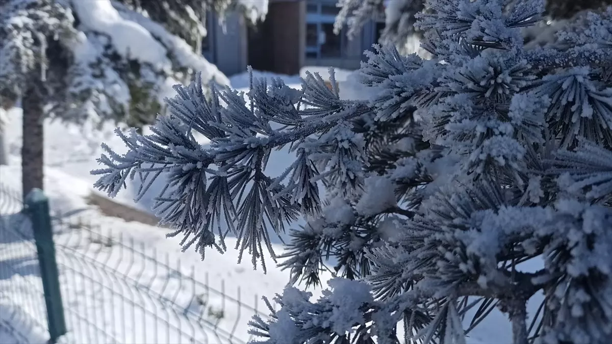 Yeşilyurt’ta Dondurucu Soğuk Etkili