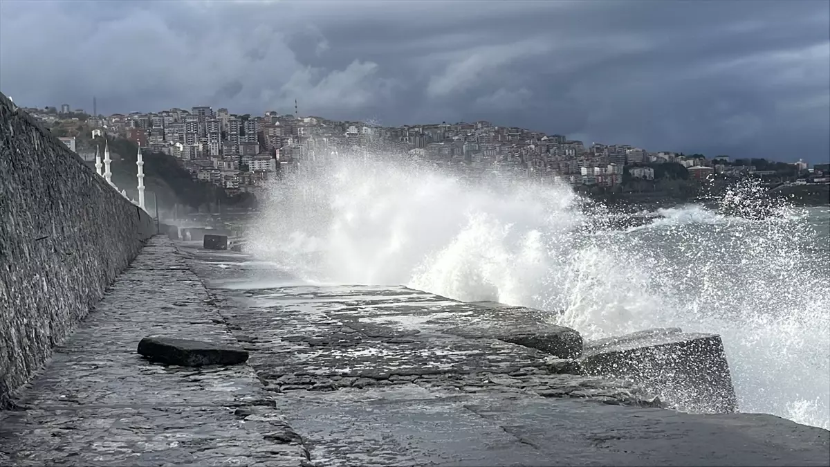 Zonguldak ve Düzce’de Kuvvetli Rüzgar