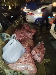 Zonguldak’ta 450 Kilo Bozuk Et Ele Geçirildi