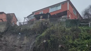 Zonguldak’ta Heyelan Üzerine Evler Tahliye Edildi