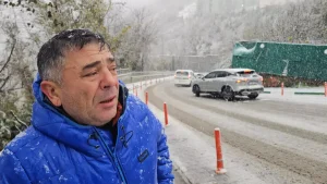 Zonguldak’ta Kar Yağışı Trafiği Olumsuz Etkiledi