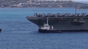 ABD’ye ait USS Gerald R. Ford uçak gemisinde tuvalet krizi