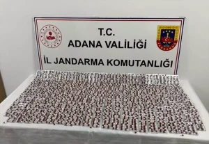 Adana’da Uyuşturucu Operasyonu: 5 Bin Hap Ele Geçirildi